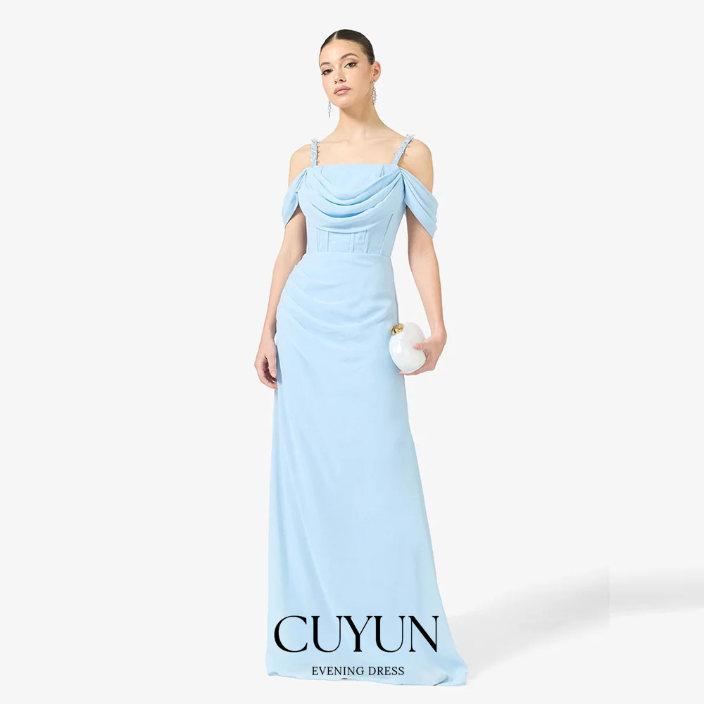 Women'S Formal Dinner Wear - CUYUN-vestidos de noche formales personalizados, color