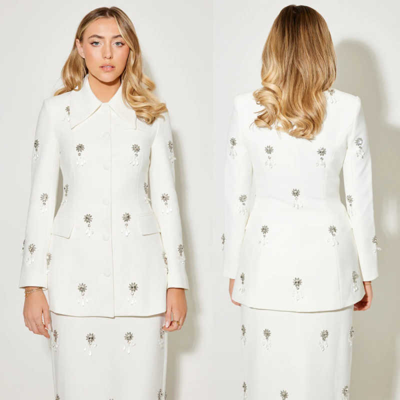 Women Formal Wear With Skirt - Trajes elegantes para mujer, 2 piezas,