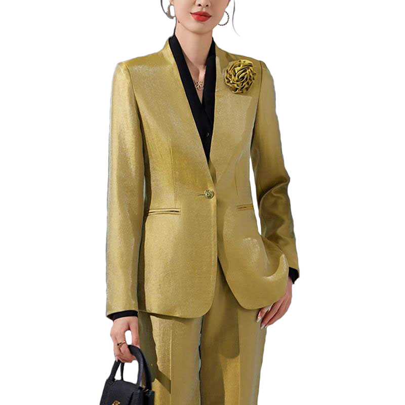 Women'S Formal Wear Pantsuits - Conjuntos de pantalones y Blazer para