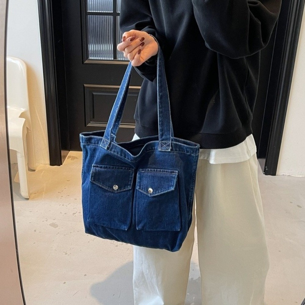 Bolsos de Hombro de Mezclilla  - Shoulder Bag Structured reseña y precio