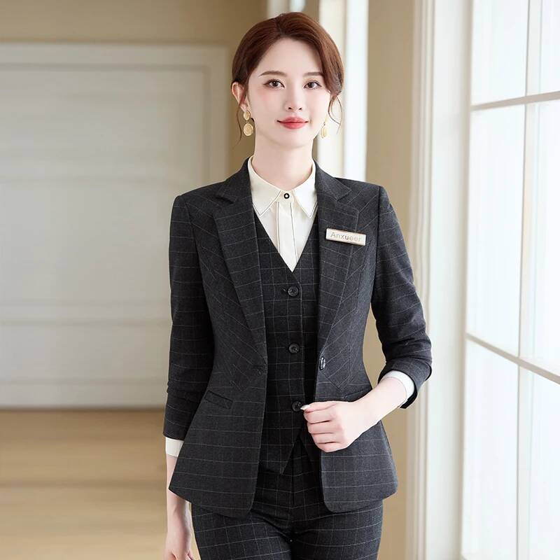 Tela de alta calidad Otoño Inv - Women'S Formal Wear Pantsuits reseña y precio