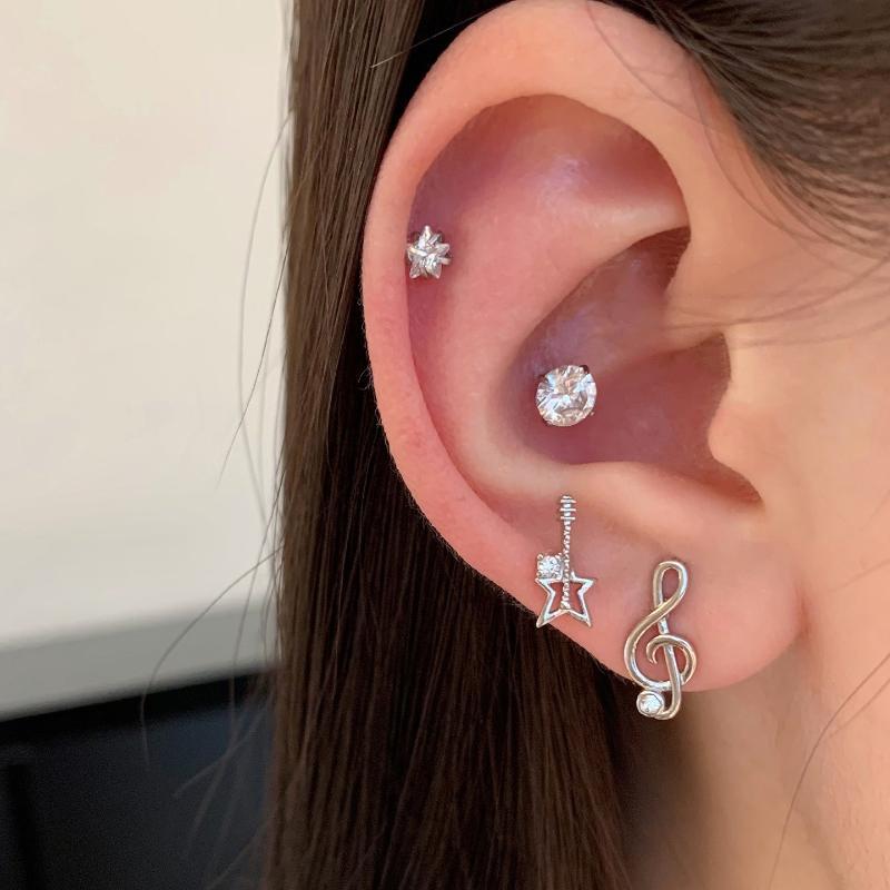 Mini pendientes con forma de a - Women'S Formal Dinner Wear reseña y precio