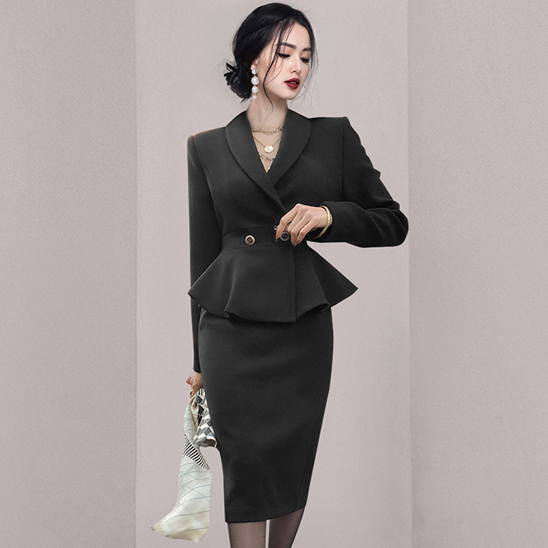 Traje elegante de oficina para - Women Formal Wear With Skirt reseña y precio