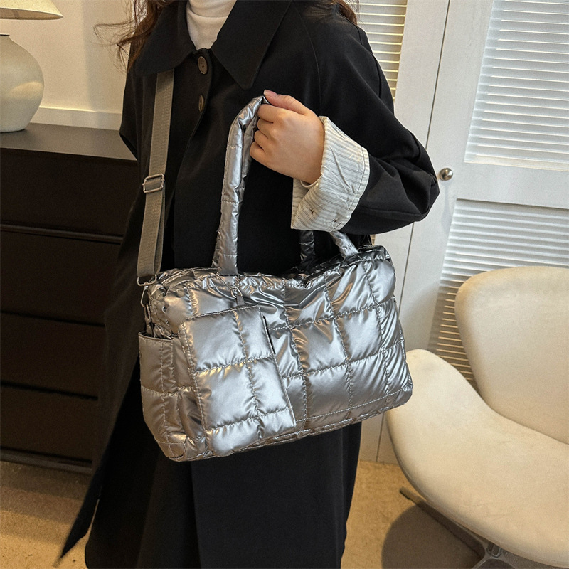 Bolso de algodón acolchado par - Shoulder Bag Structured reseña y precio