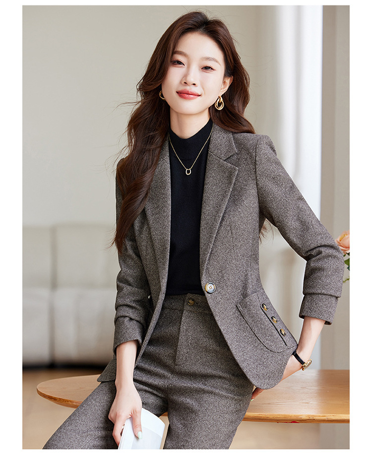 Trajes de negocios de tela de  - Women'S Formal Wear Pantsuits reseña y precio