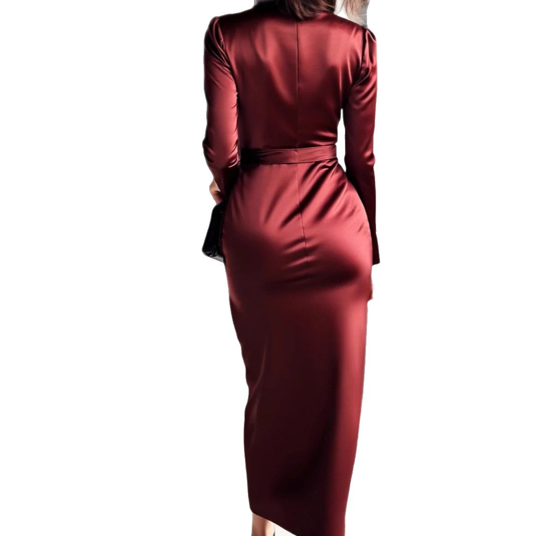 Nuevo vestido de manga larga d - Women Formal Wear Trends reseña y precio