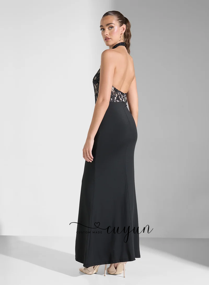 CUYUN-vestidos de noche de enc - Women'S Formal Dinner Wear reseña y precio