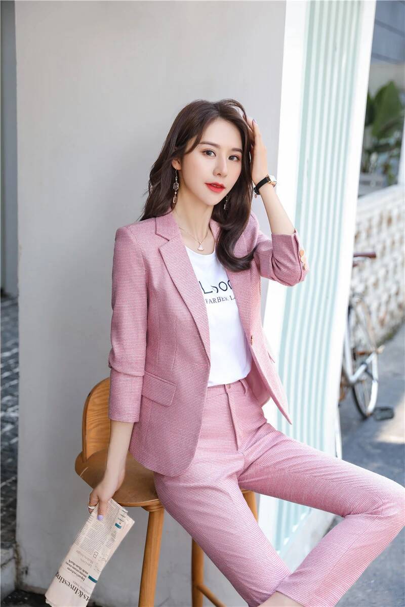 Novelty Green Uniform Designs  - Women'S Formal Wear Pantsuits reseña y precio