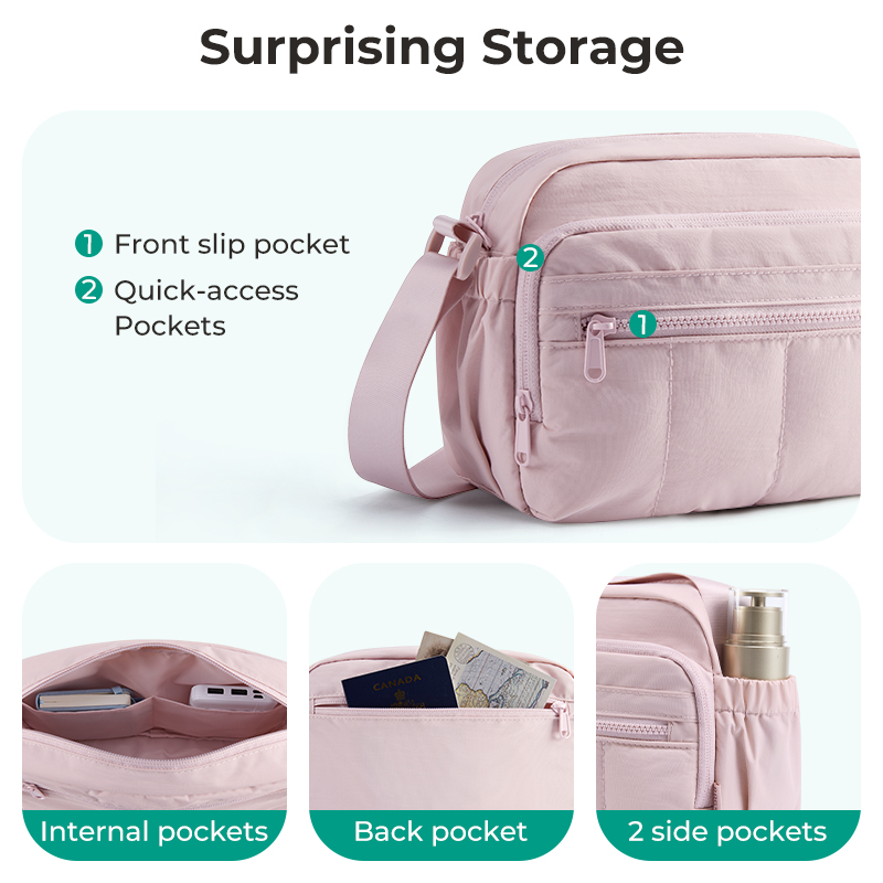 BAGSMART, bolsos de hombro par - Shoulder Bag Structured reseña y precio