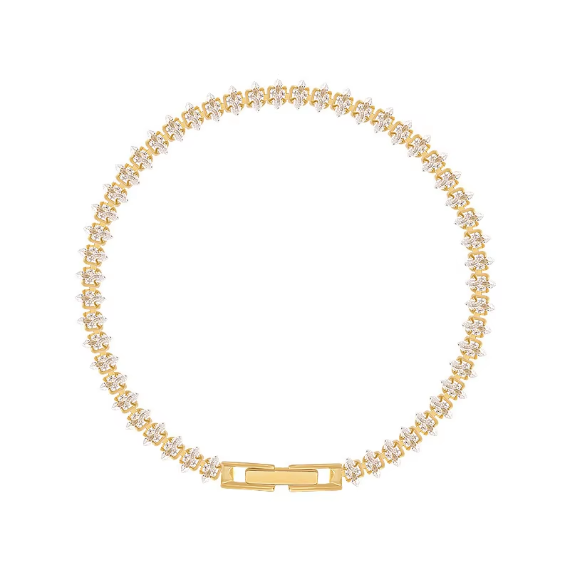 Pulsera Delicada de Oro con Ci - Women'S Formal Dinner Wear reseña y precio