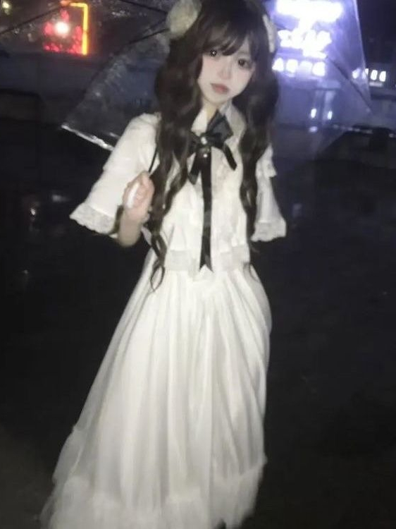 Vestido japonés de encaje con  - Women Formal Wear With Skirt reseña y precio