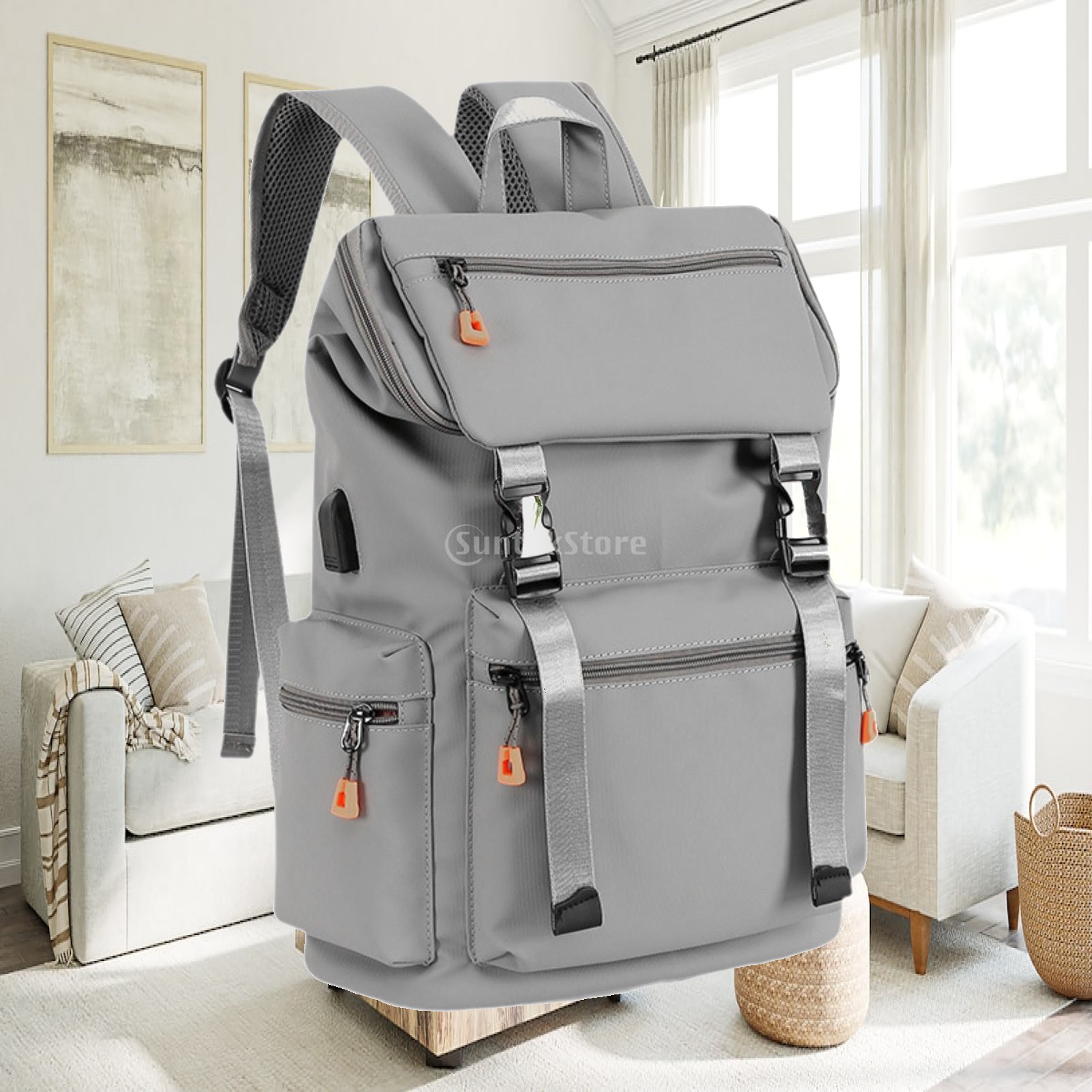 Mochila informal con organizad - Women'S Work Fashion reseña y precio